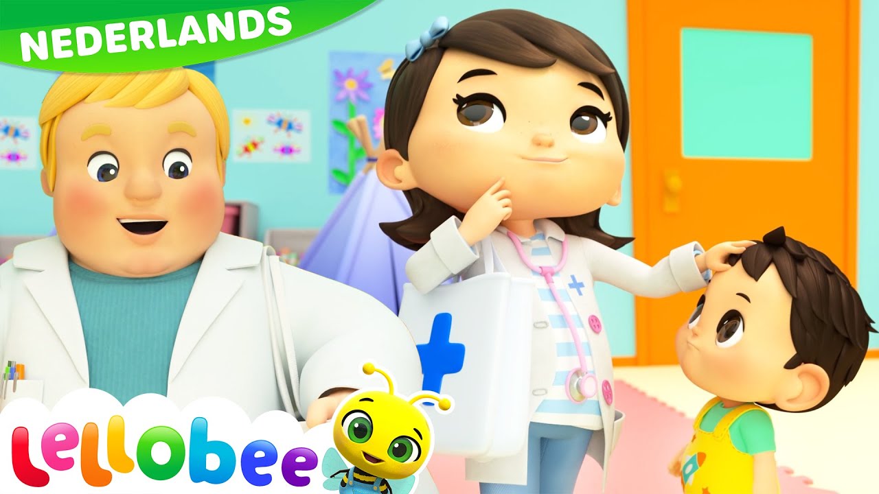 Dokter lied! | Lellobee Nederlands | Kinderliedjes