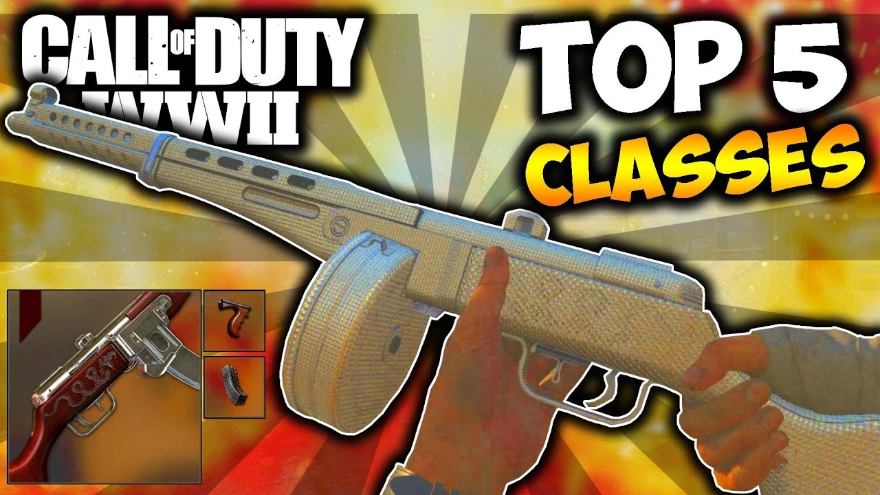 TOP 5 Best Guns & Class Setup for BEGINNERS in COD WW2! Call Of Duty WW2 (Tips/Tricks) for BEGINNERS
