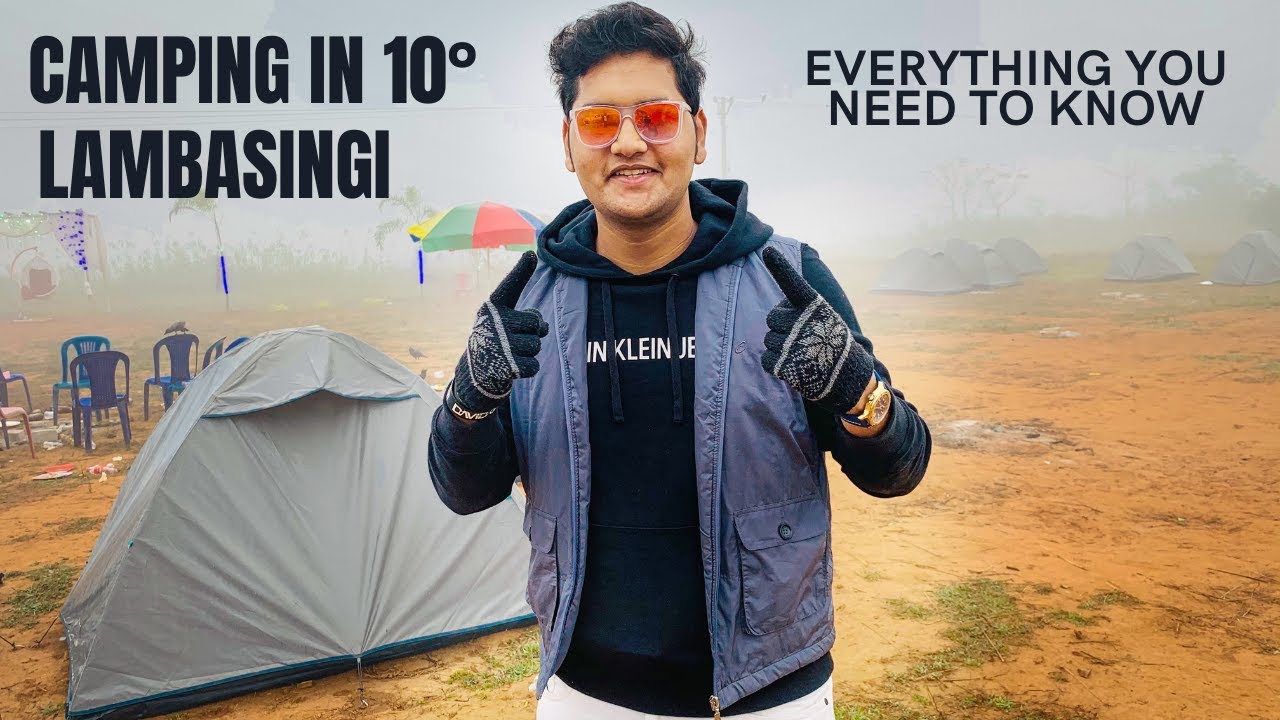 Camping in 10&deg; In Lambasingi, Andhra Pradesh & Trek To Heavenly View Point 🔥🔥🔥