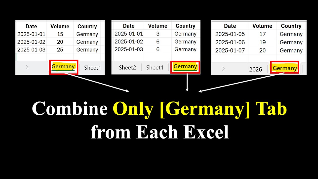 PowerBi Combine Only the [Specific] Sheet from Each Excel
