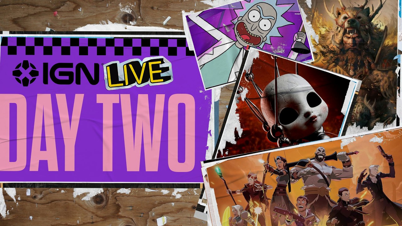 IGN Live 2026 Day 2 Livestream &ndash; Drifter, Diablo Immortal, Rick and Morty, and More