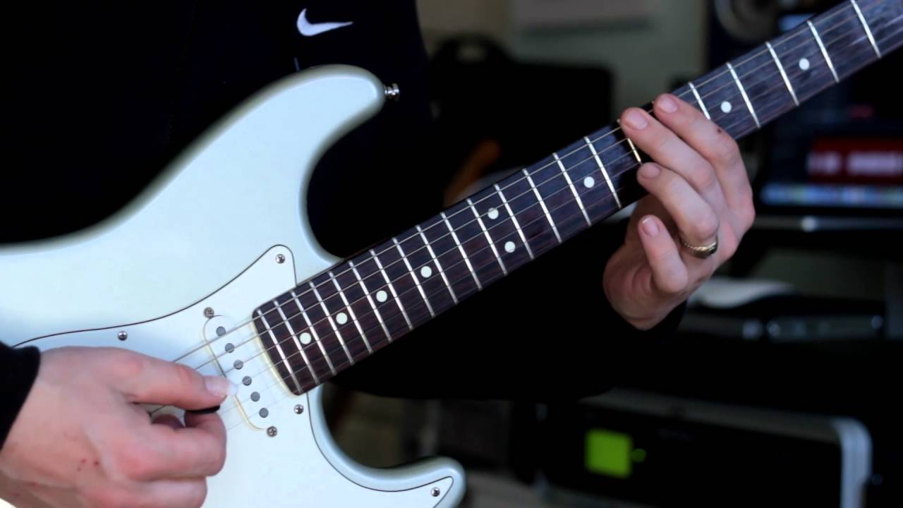 Hybrid Picking Workout - Wide Interval Arpeggios