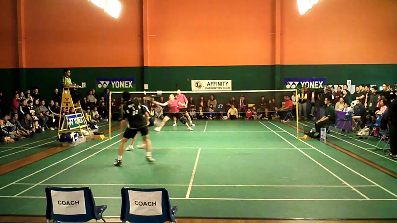 USA Badminton Adult Nationals 2011 Mixed Doubles Finals Set 1