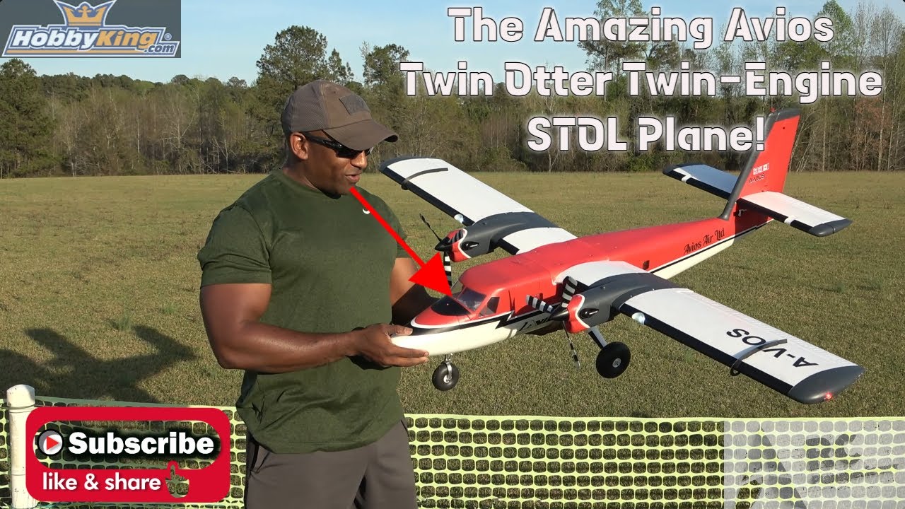 Experience the THRILL of Flying the Avios RC Twin Otter RC Airplane