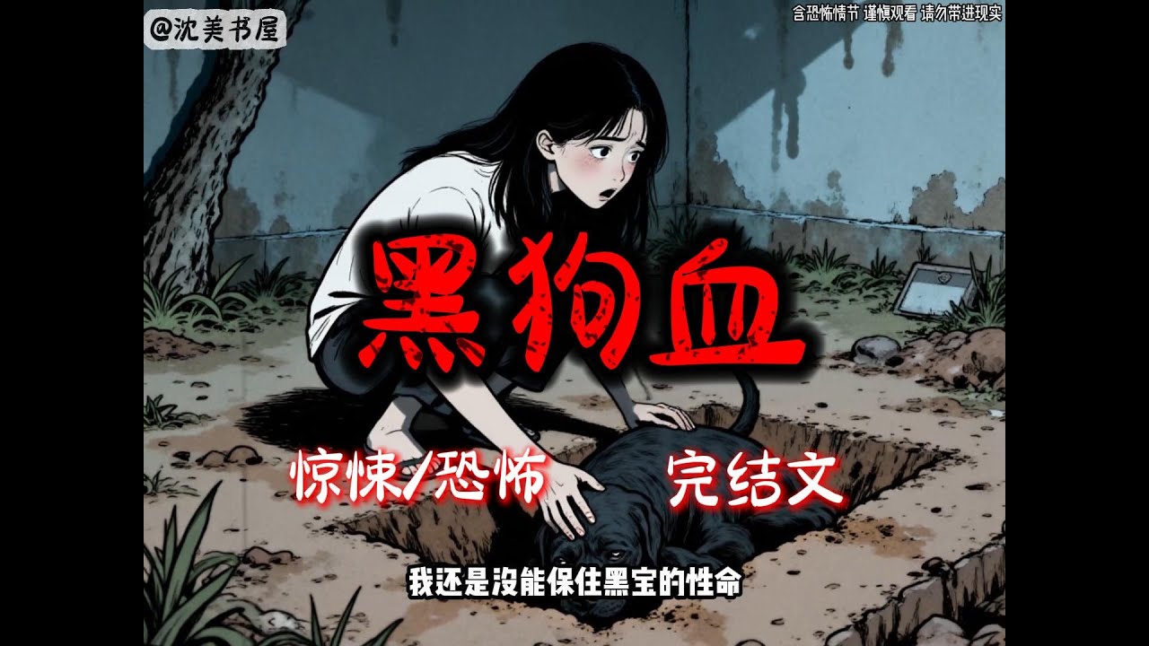 《黑狗血》28分钟 哄睡悬疑故事已完结。#沈美书屋 #悬疑恐怖故事#一口气看完系列#完结文#哄睡神器#民间故事