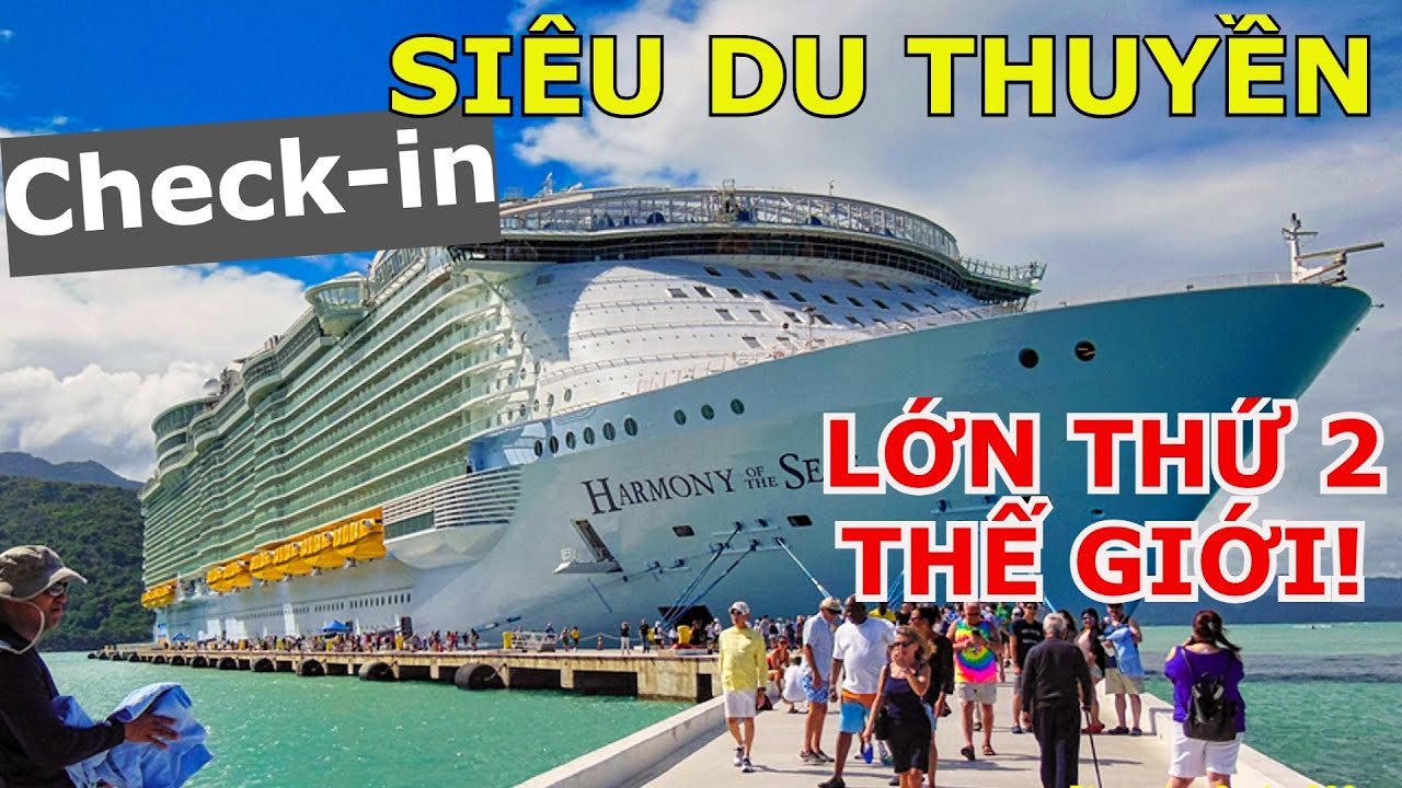 BRIAN CHOÁNG NGỢP CHECK-IN SIÊU DU THUYỀN LỚN THỨ 2 THẾ GIỚI - REVIEW PHÒNG DU THUYỀN 5 SAO