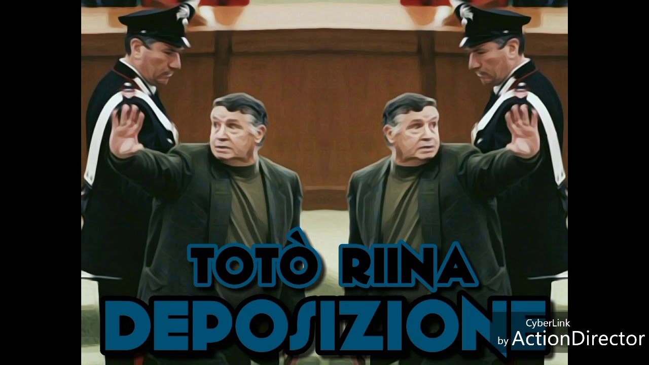Tot&oacute; Riina Deposizione (Palermo 1993)