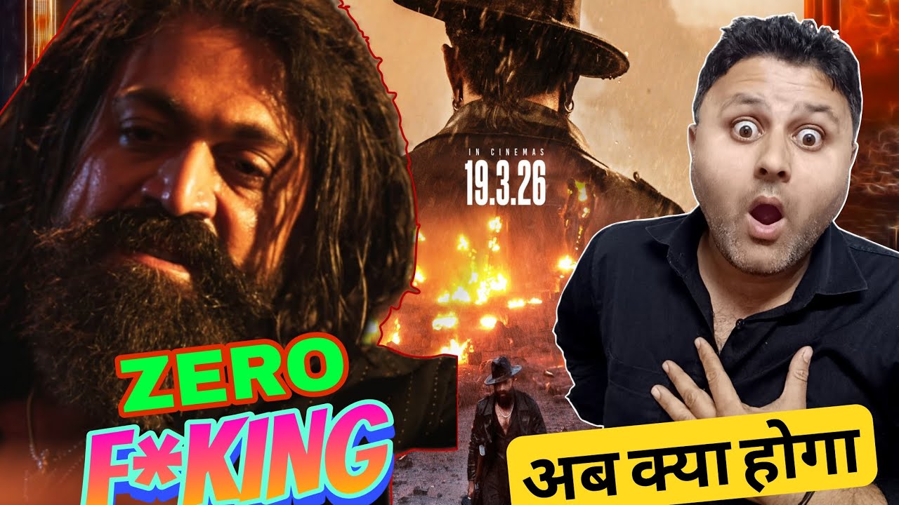 Toxic Teaser Review in Hindi | Yash New Movie Toxic Teaser Reaction  | Toxic vs Clash Update #toxic 