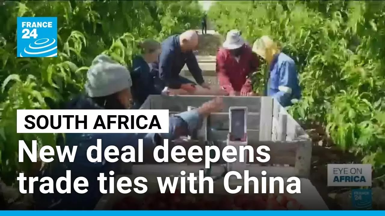 China and South Africa deepen trade ties with new export deal &bull; FRANCE 24 English