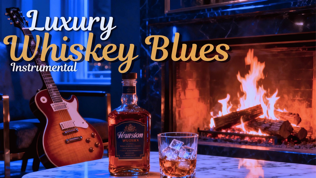 Whiskey Blues Lounge | Slow Instrumental for the Hour You Finally Stop