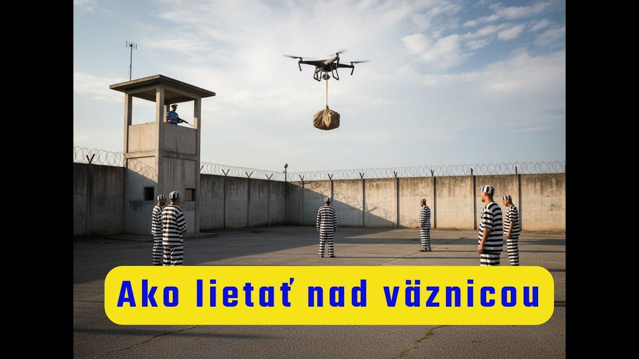 Fotenie väzníc dronom je drahý špás.