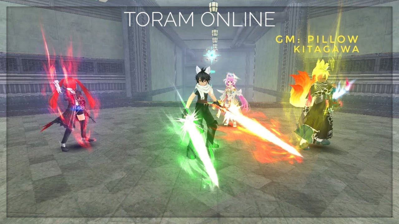 Toram Online Fighting the Trickster Dragon Mimyugon with GM: Pillow Kitagawa Party // OP GM