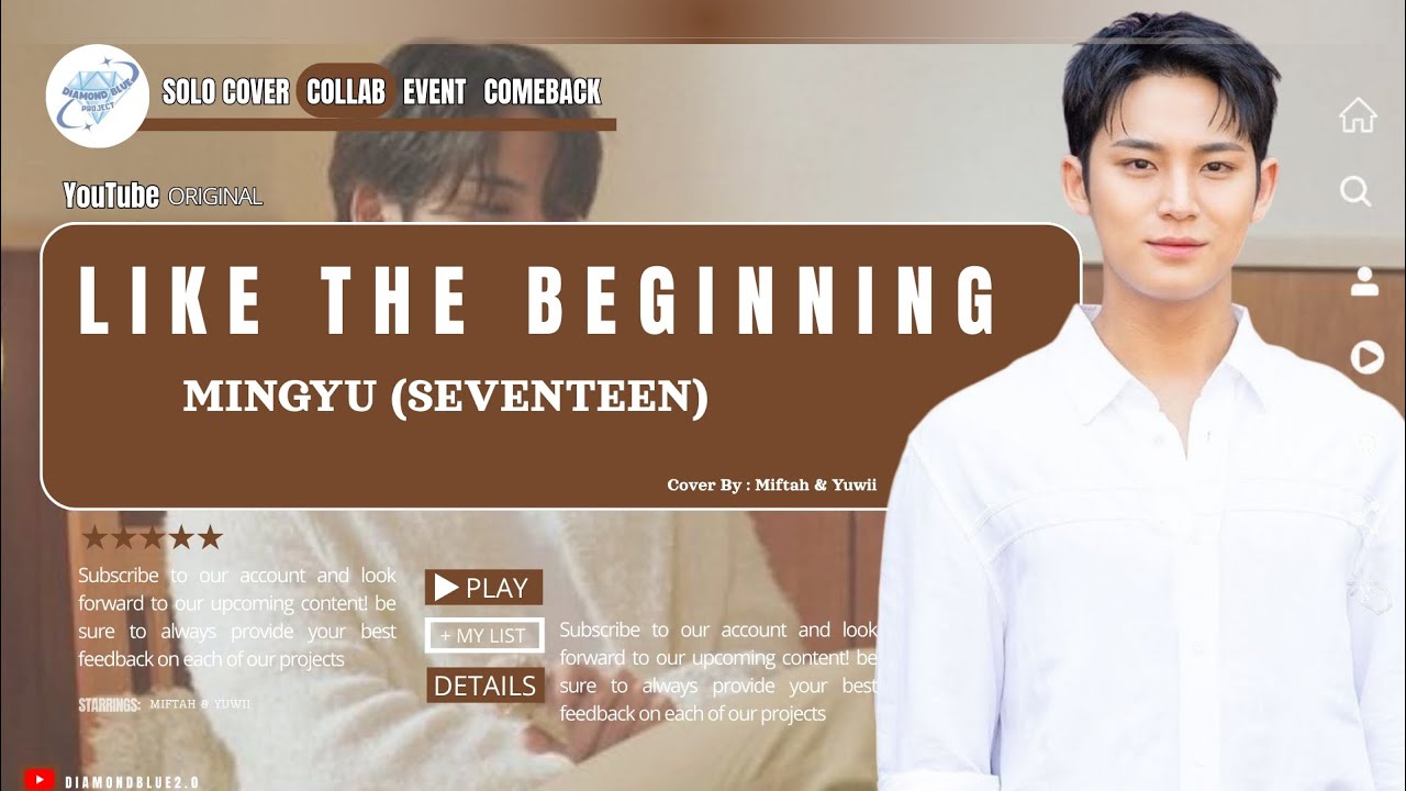 [DB UPDATE] LIKE THE BEGINNING - MINGYU (SEVENTEEN) || COVER BY MEMBER DB