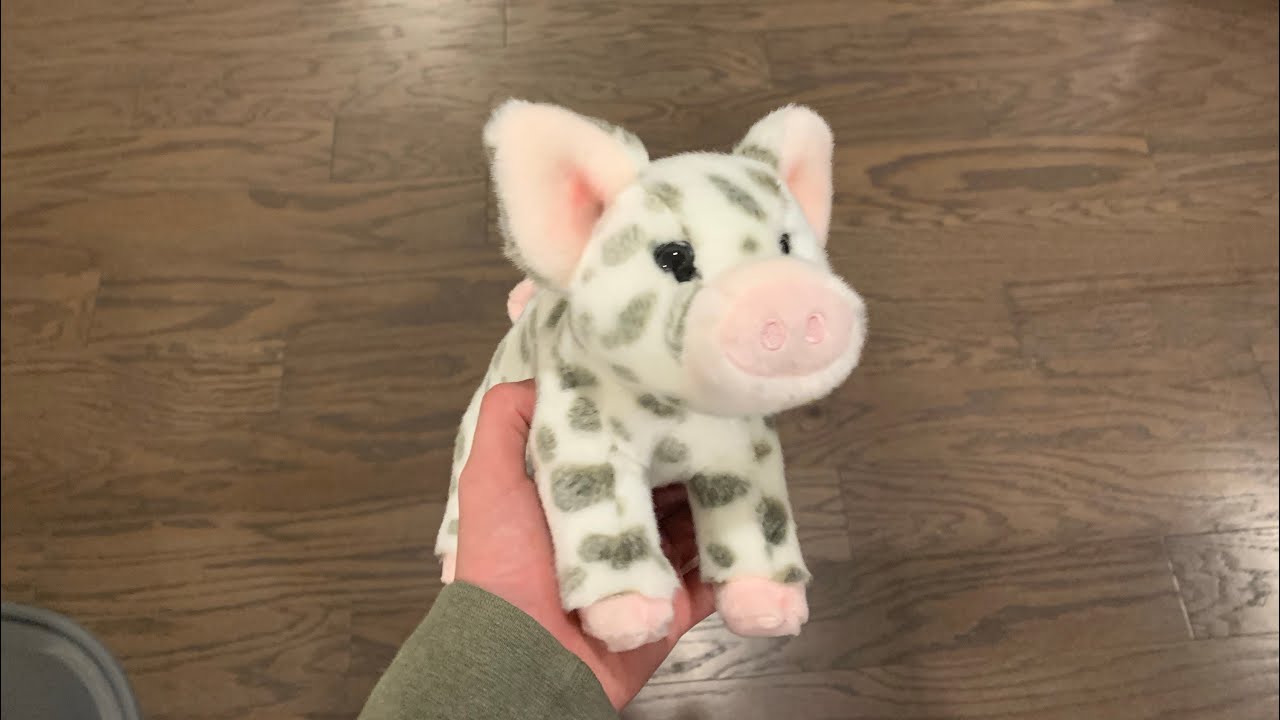 Douglas spotted pig 🐖 stuffed animal toy review