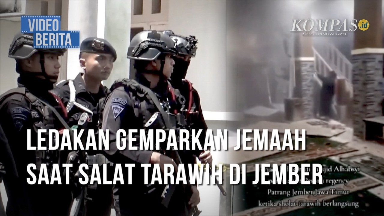 Satu Jemaah Terganggu Pendengaran Setelah Ledakan di Masjid Jember