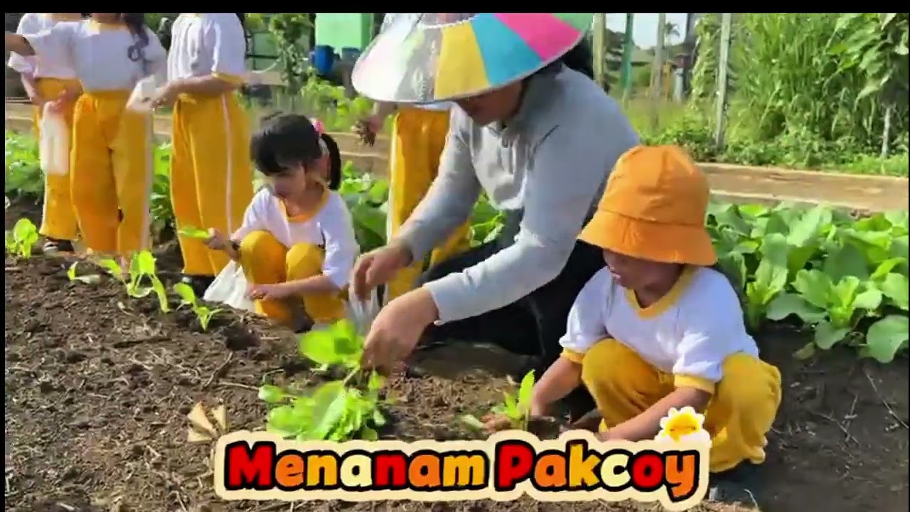 Giat Penyuluh Pertanian Outing Class bersama TK Kemala Bhayangkari 14 Kutai Barat