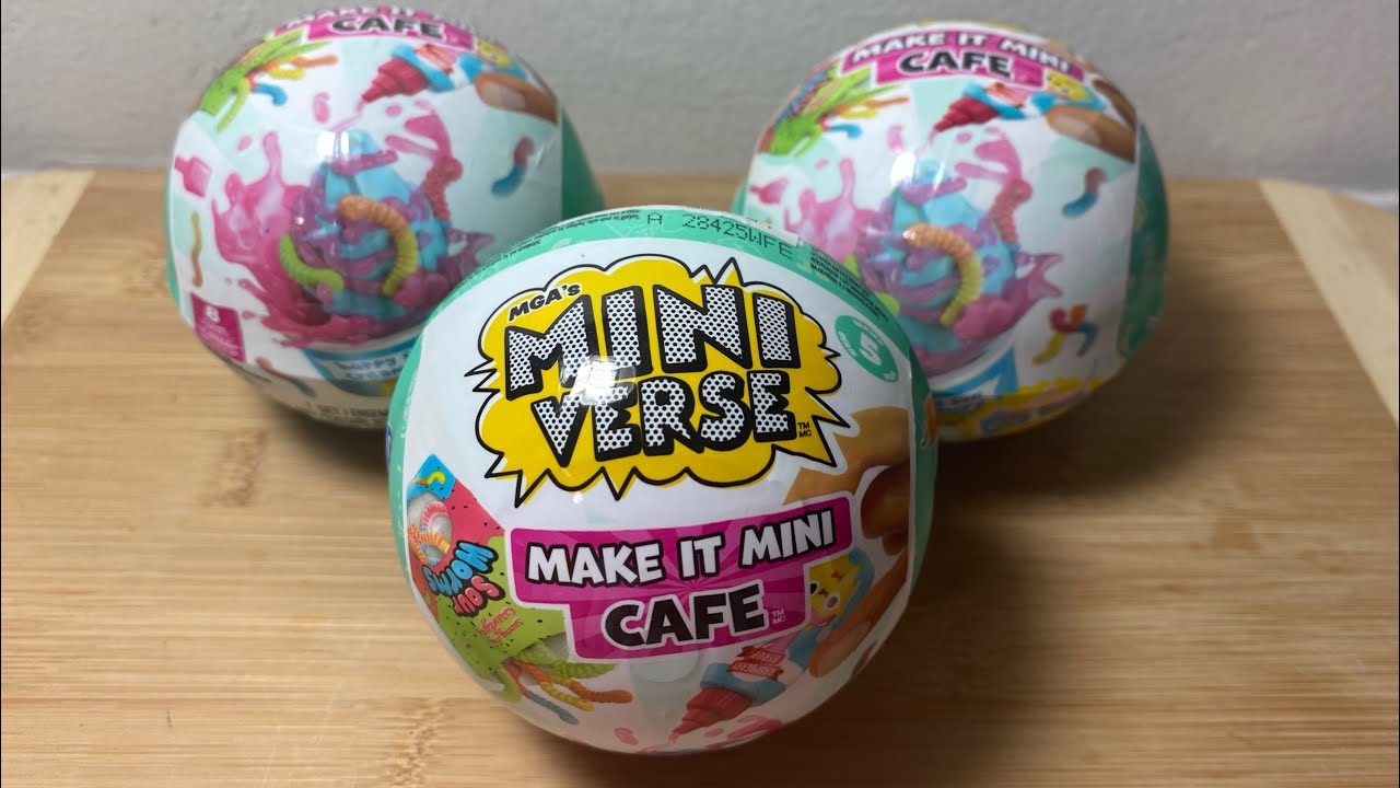 ASMR whisper: Miniverse Cafe Series 5 🍔