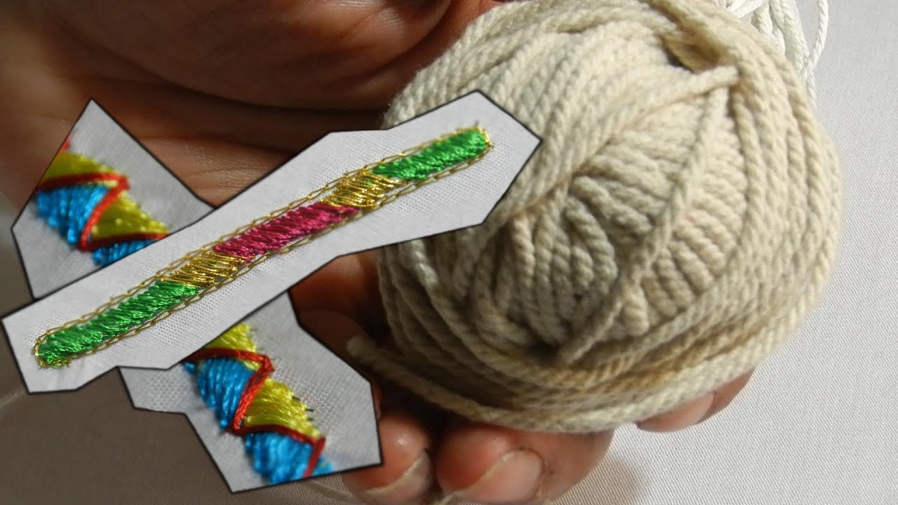 Aari Work for Beginners - Padded Stitch/Loaded Stitch