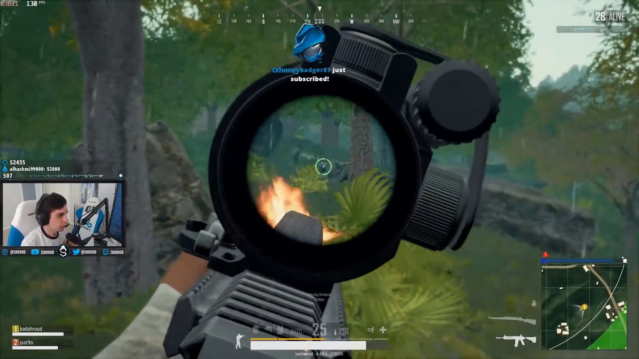 Rip113 phản ứng sau khi ngắm ảnh g&aacute;i - Shroud duo Just9n kill 31 mạng