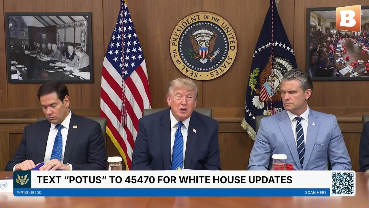 LIVE: President Trump Holds Cabinet Meeting at Camp David...