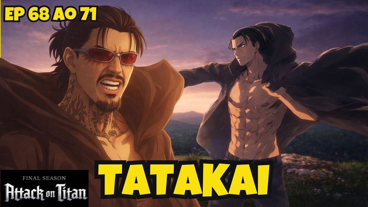 FACÇÃO YEAGER| Episódios 68 ao 71 - REACT SNOPEY ATTACK ON TITAN