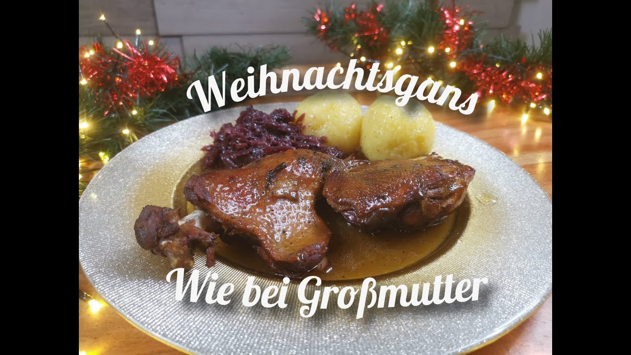 Weihnachtsgans | Gänsebraten nach DDR Rezept