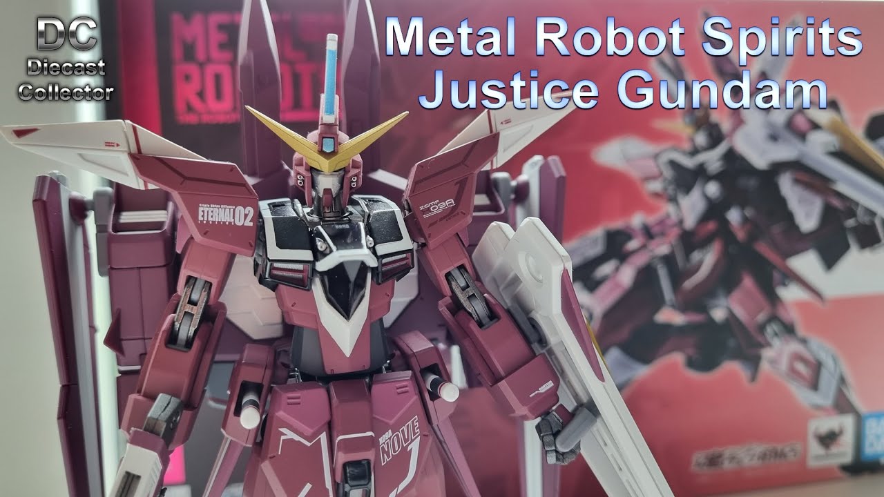 Little guy Big price tag, Metal Robot Spirits - Justice Gundam - 1/144 Diecast - Full Review