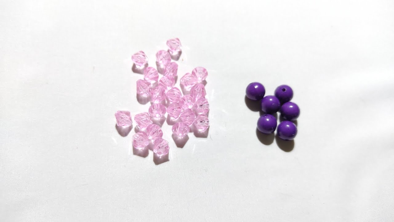 Beaded flower pattern-#7