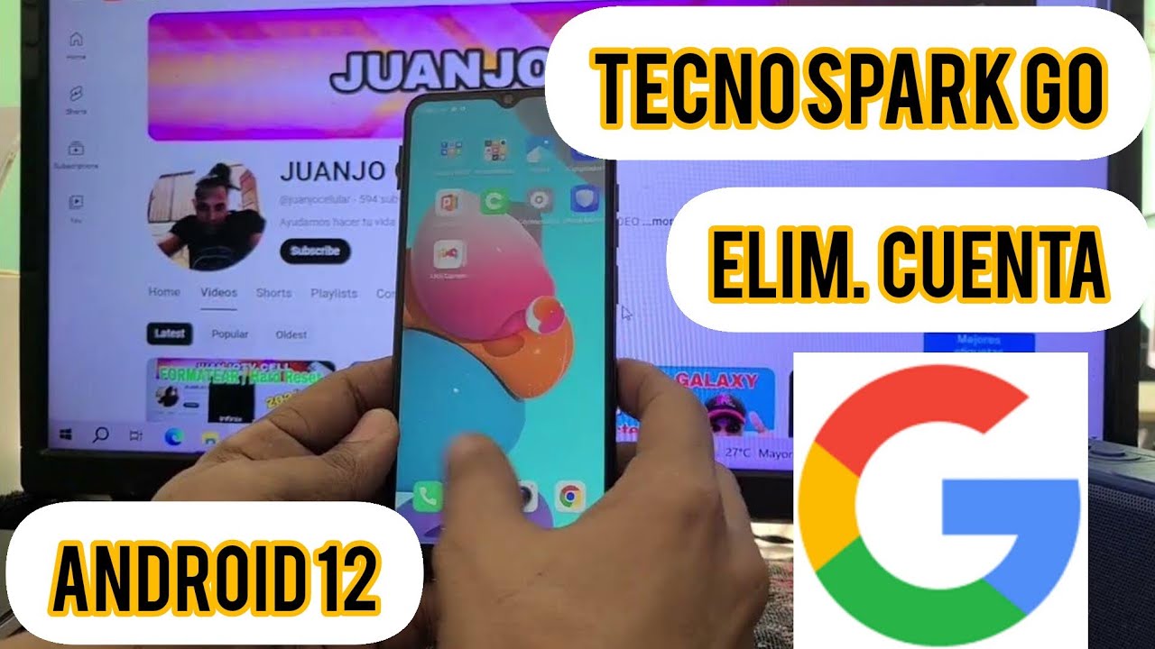 Tecno Spark Go 2023 Eliminar Cuenta Google Android 12 ✅ FRP Tecno BF7 Android 12 | Actualizado