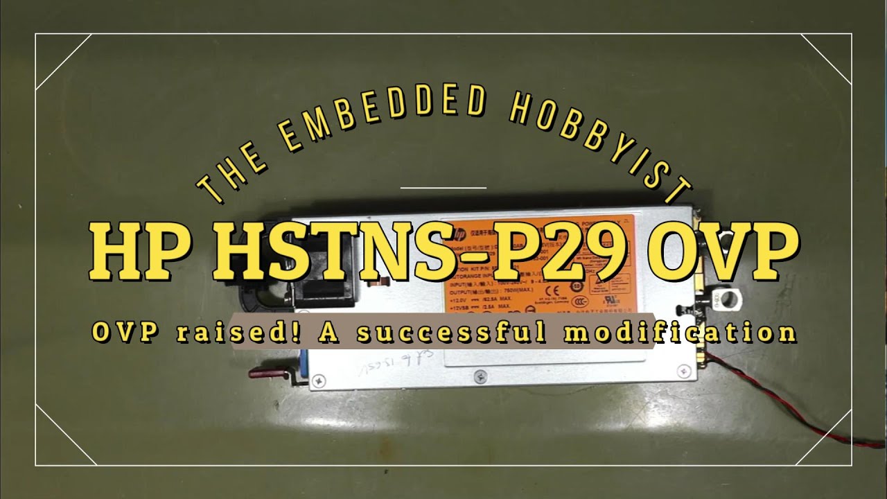 #188 HSTNS-PD29 Over Voltage Protection increase success :-)