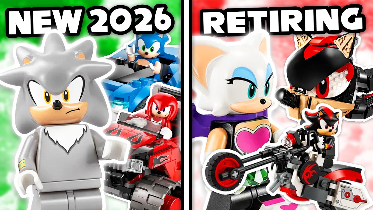 Все новые наборы LEGO Sonic, которые выйдут и будут сняты с производства в 2026 году!