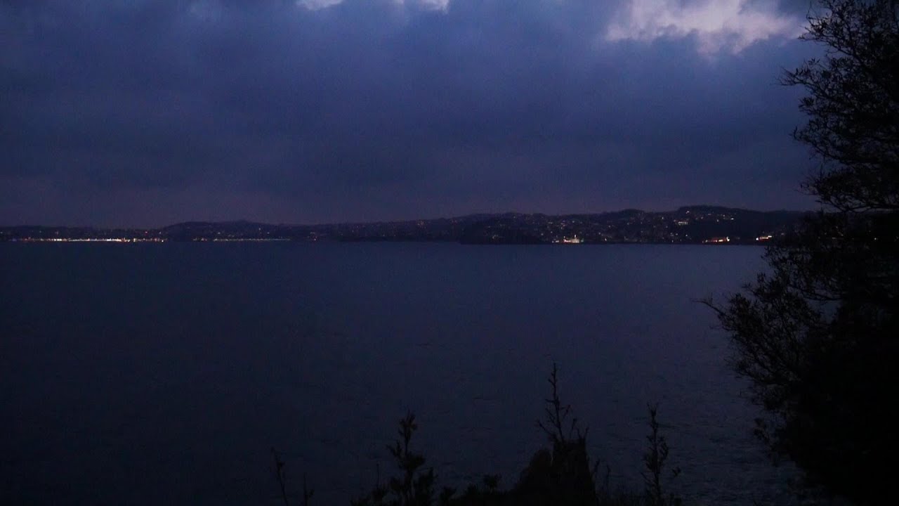 English Coast - Sound of Torbay at night