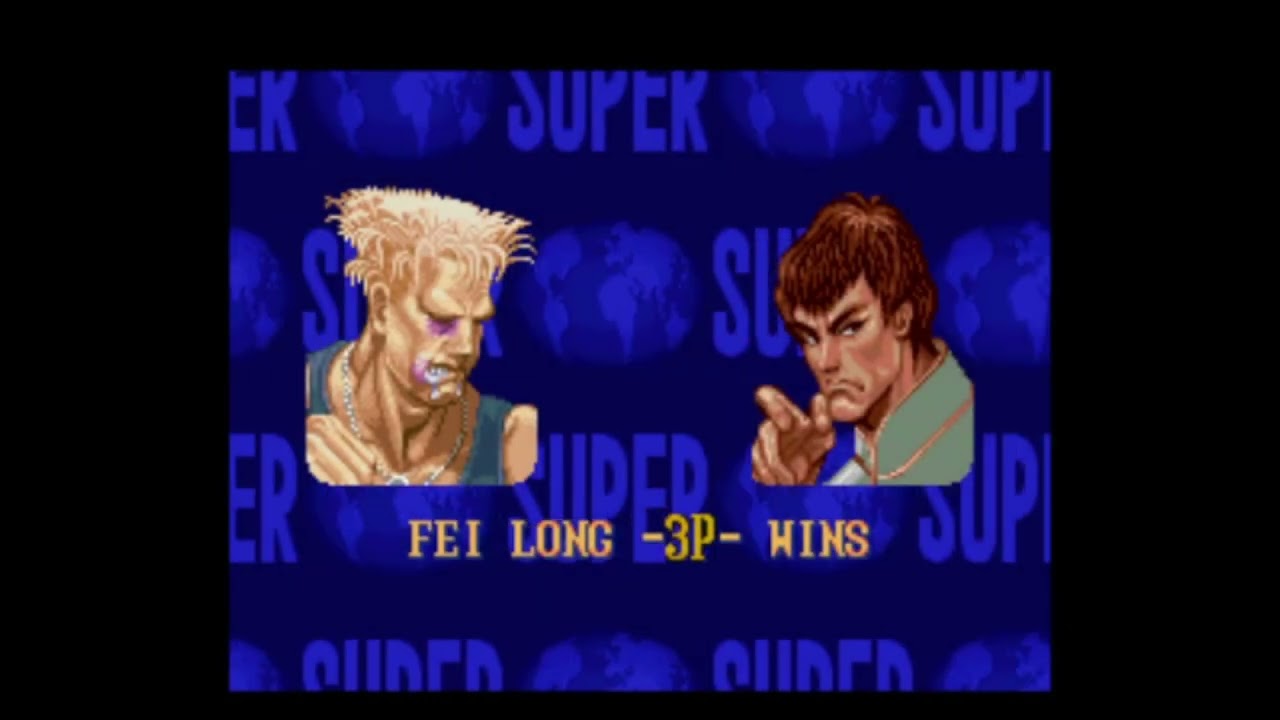 Super Street Fighter 2 Tournament 120 SNES Version