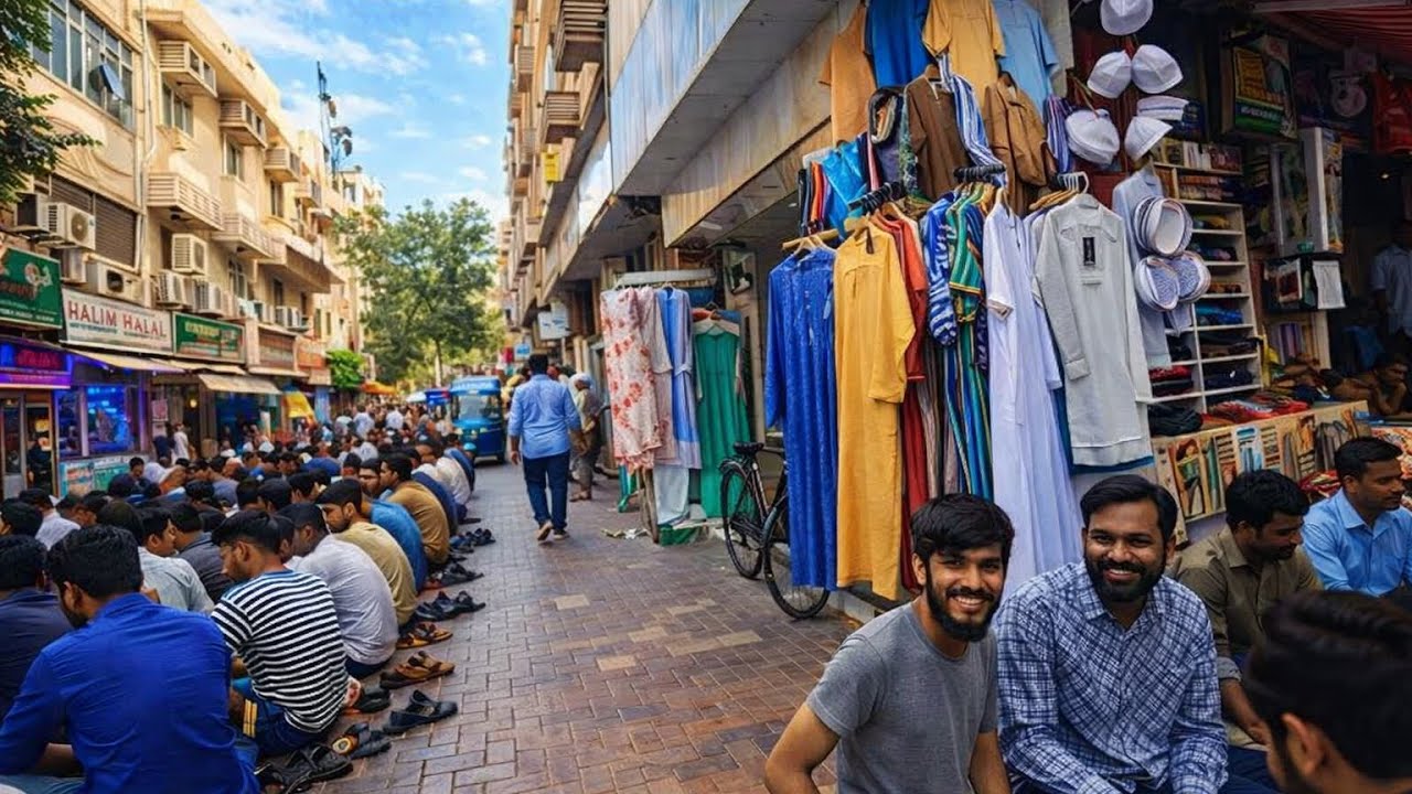 Ramadan time in Iftar Market Dubai 🇦🇪 