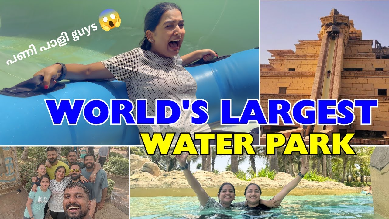 Inside World's LARGEST Water Park l Atlantis Aquaventure | Dubai