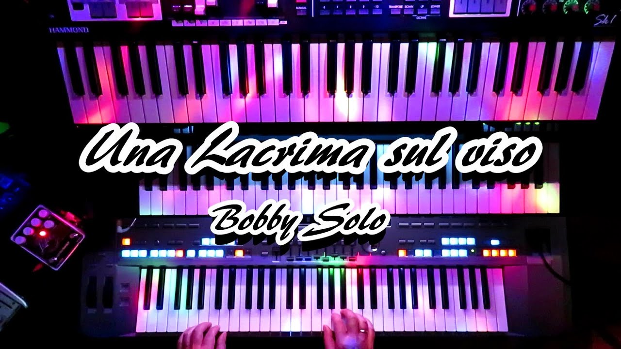 "Una lacrima sul viso" Bobby Solo on Tyros5 & PSR 770.
