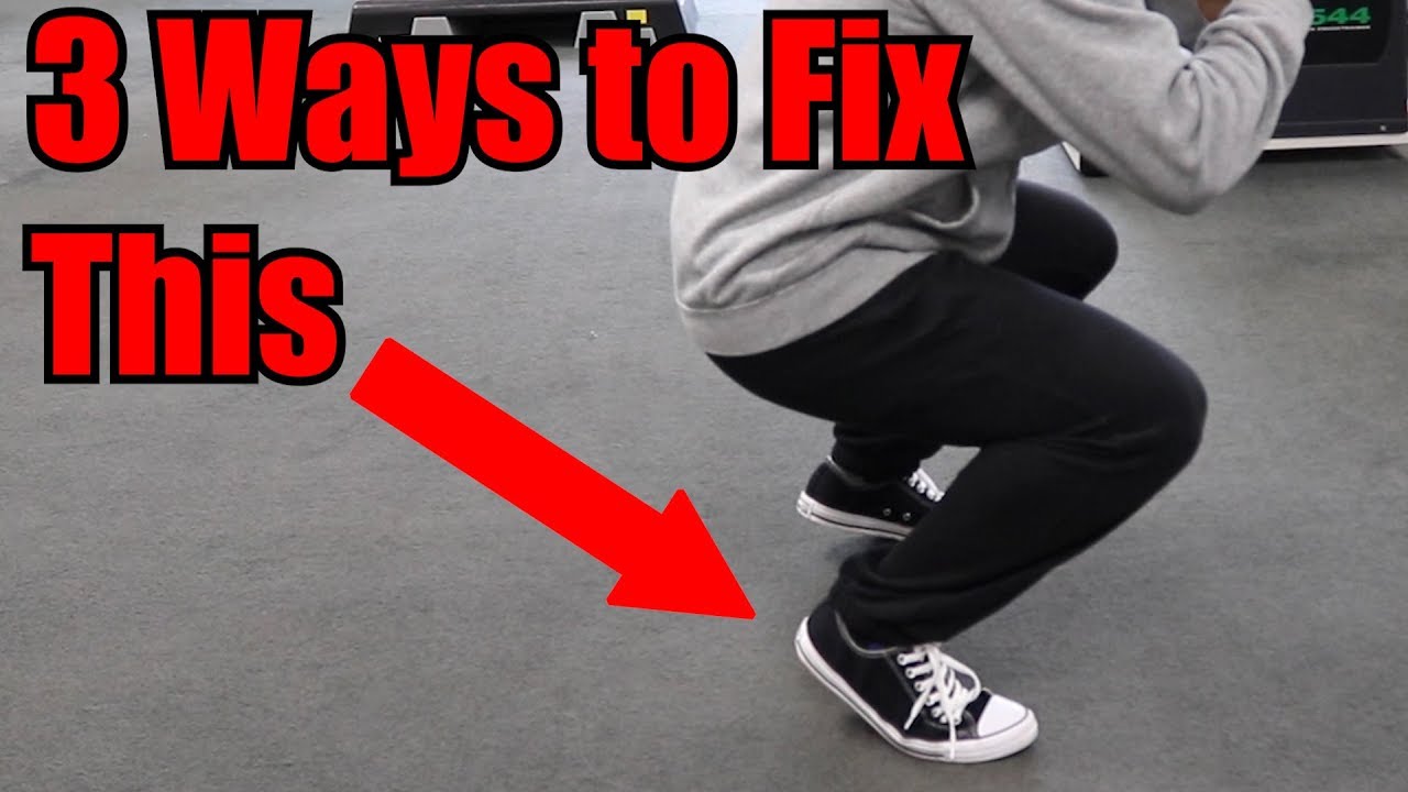 How to Fix your elevated heels when squatting (Updated)