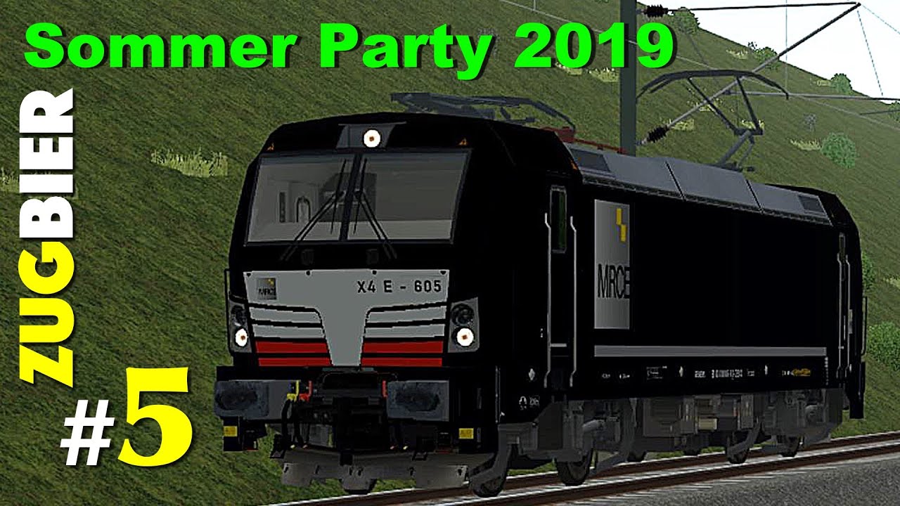 #ZugBier Sommerparty 2019 | Teil 5 | ZuSi 3 - VDE8 Action