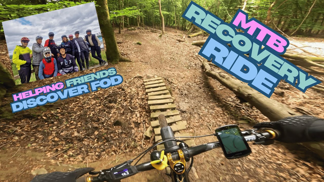 Recovery ride after an MTB injury in the Forest of Dean with Church of Dirt #mtb #mtbrecovery