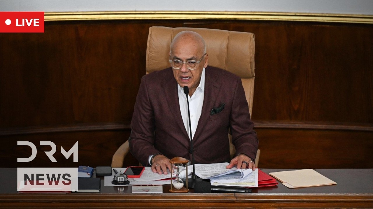 Live: Venezuelan National Assembly President Advances Dialogue Ahead of Amnesty Law Approval Debate