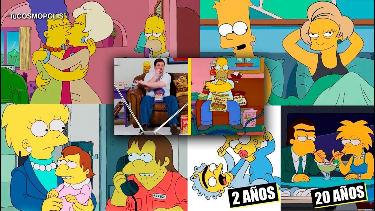 &iexcl;TODOS LOS SECRETOS de LA FAMILIA SIMPSON EN UN S&Oacute;LO VIDEO!
