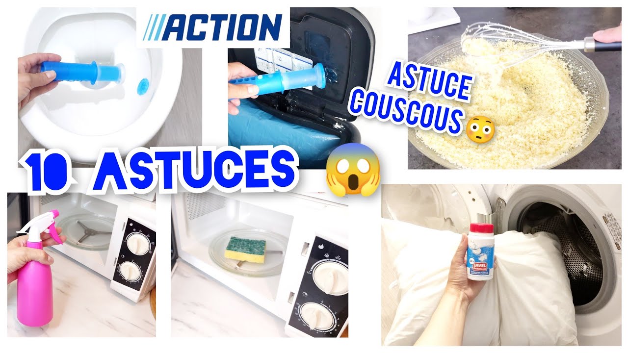 10 ASTUCES 😱 À CONNAÎTRE , ⛔ PRODUIT ACTION 