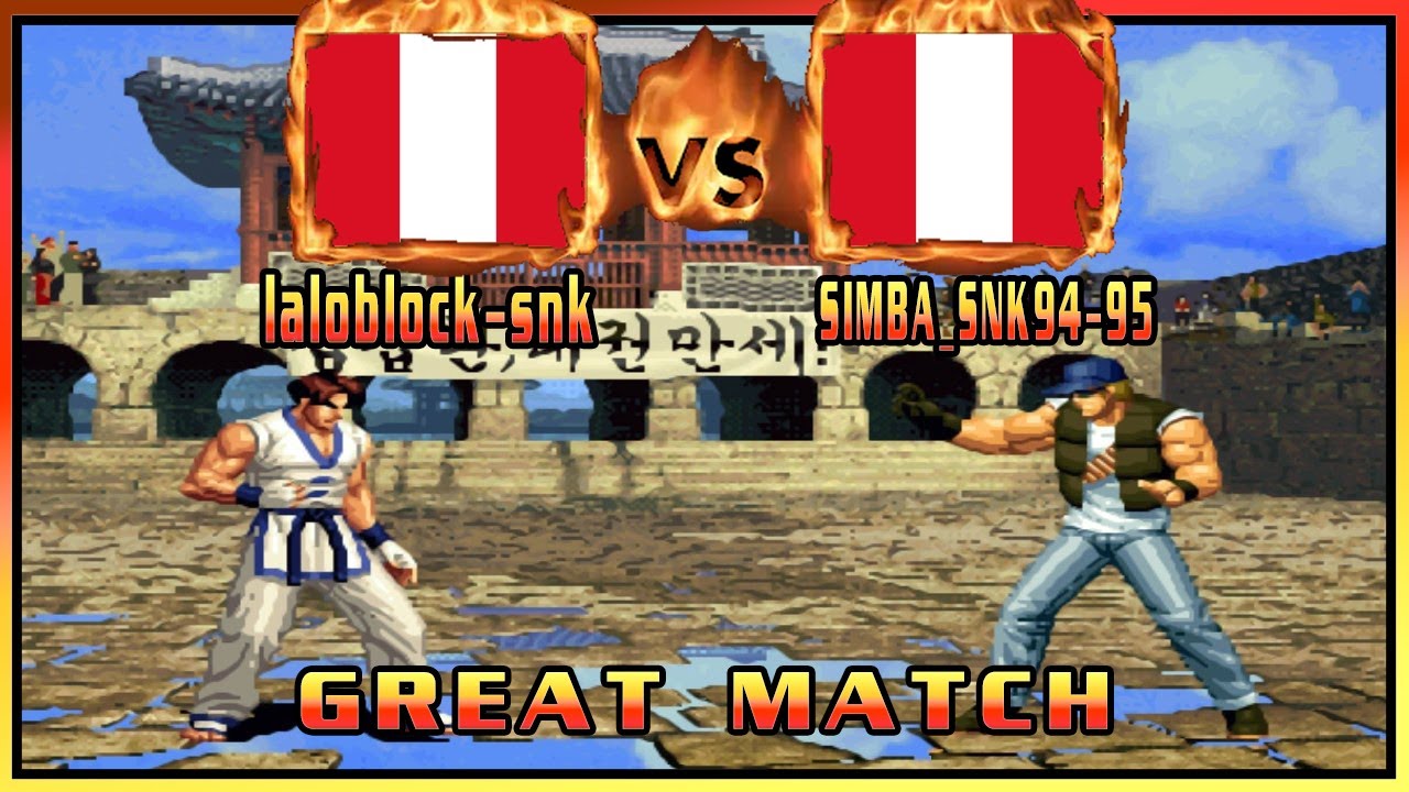 King of Fighters 96 - laloblock-snk (PER) VS (PER) SIMBA_SNK94-95 [kof96/Fightcade] 더 킹 오브 파이터즈 '96