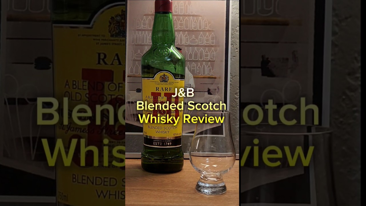 Recenzja szkockiej whisky J&B Blended #scotch #scotchwhisky #whisky #whiskey #whiskeytube