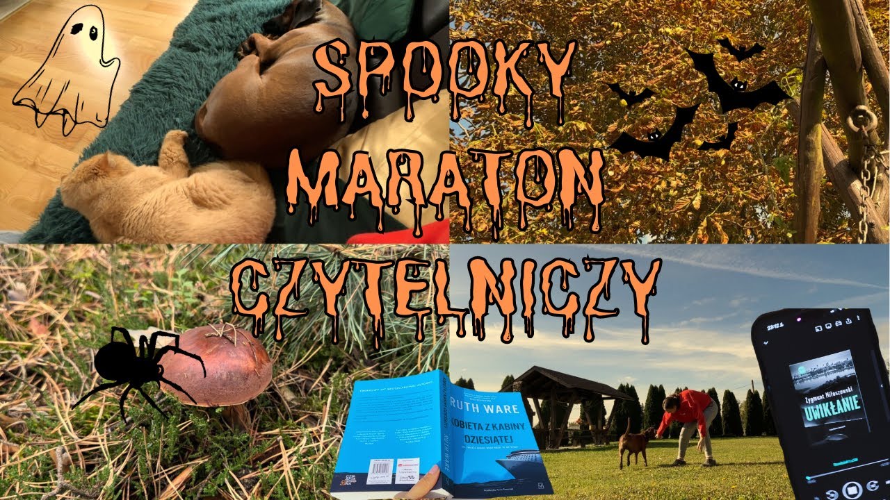 🎃 SPOOKY MARATON CZYTELNICZY 🪦⚰️