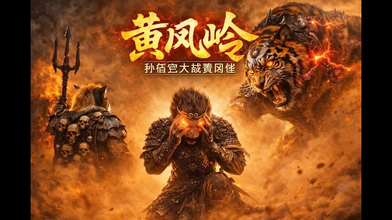 第三集 | AI创作西游记《黄风岭》短片第三集，全程燃爆打斗，持续更新中 | 修仙神农