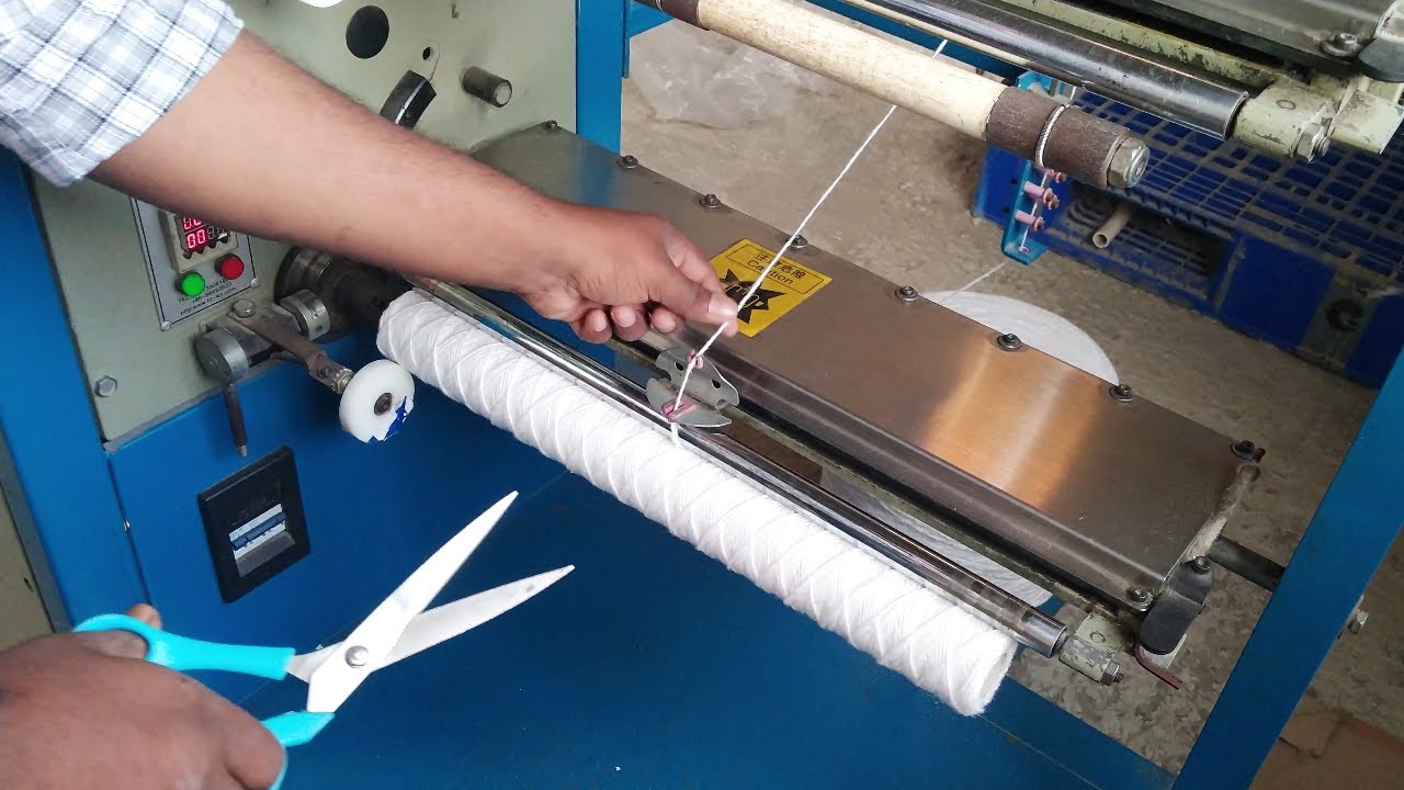 Wound Filter Cartridge Making Machine in India (Price & Features)