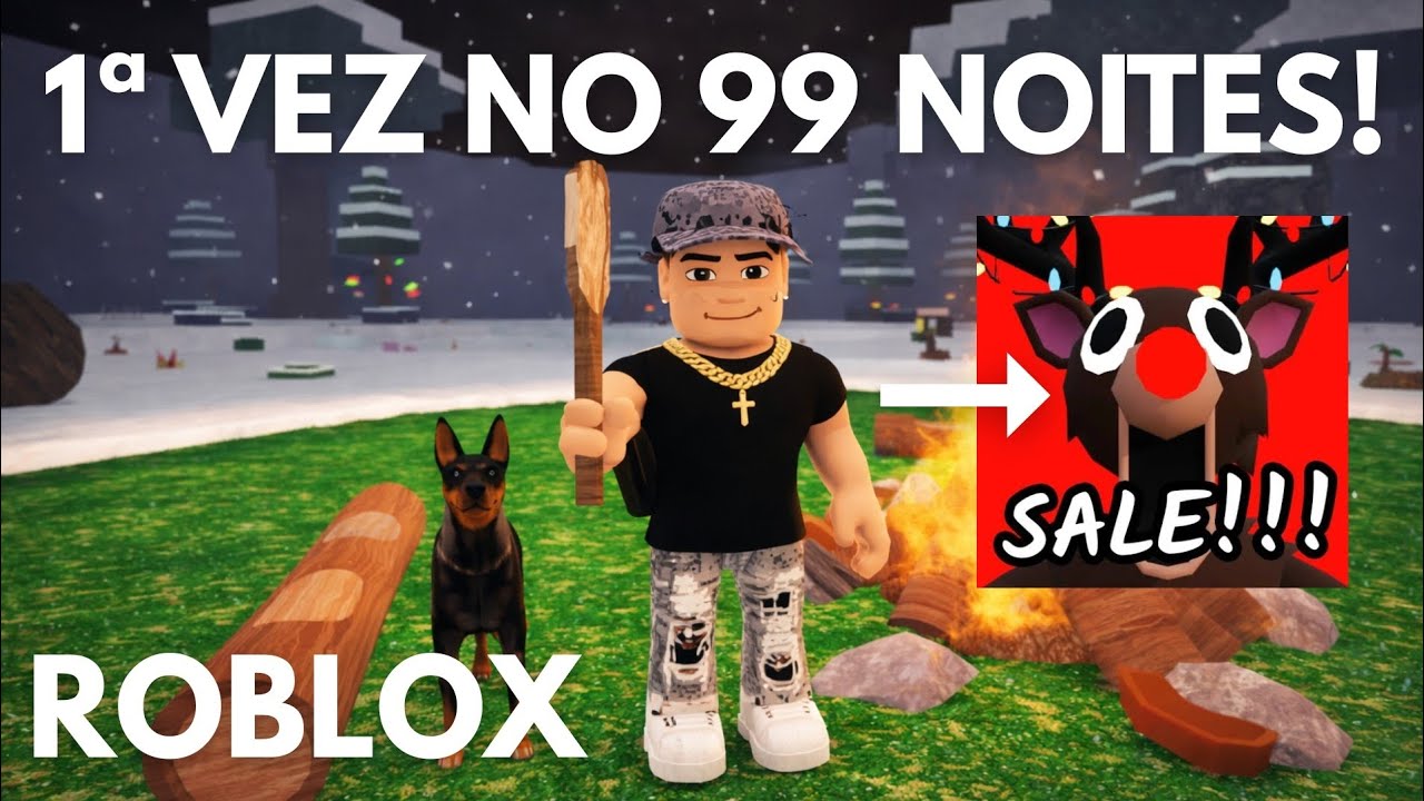 1ª Vez No 99 Noites Na Floresta (ROBLOX)