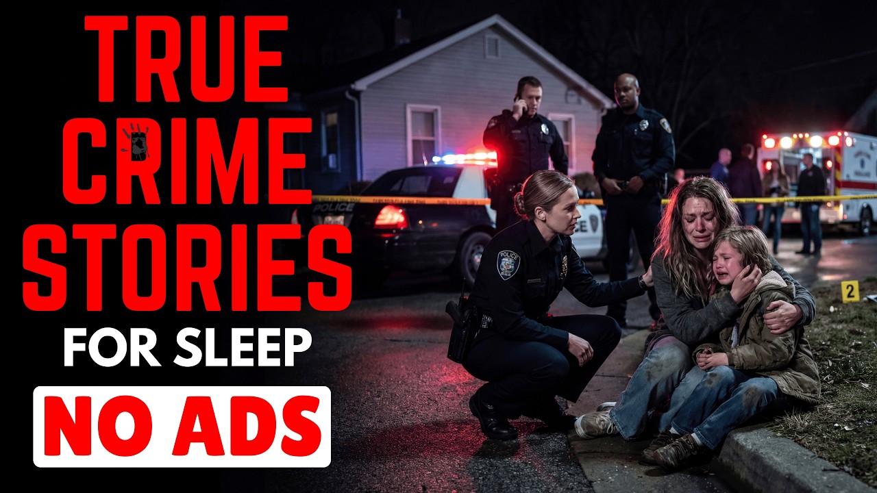 Disturbing True Crime Stories For Sleep With Rain Sound | NO ADS | | Black Screen | Vol. 57