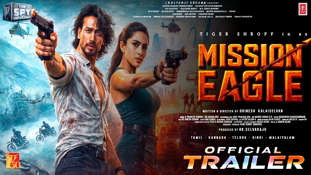 Mission Eagle Trailer | Mission Eagle Tiger Shroff | New Bollywood Movies | Eagle Trailer